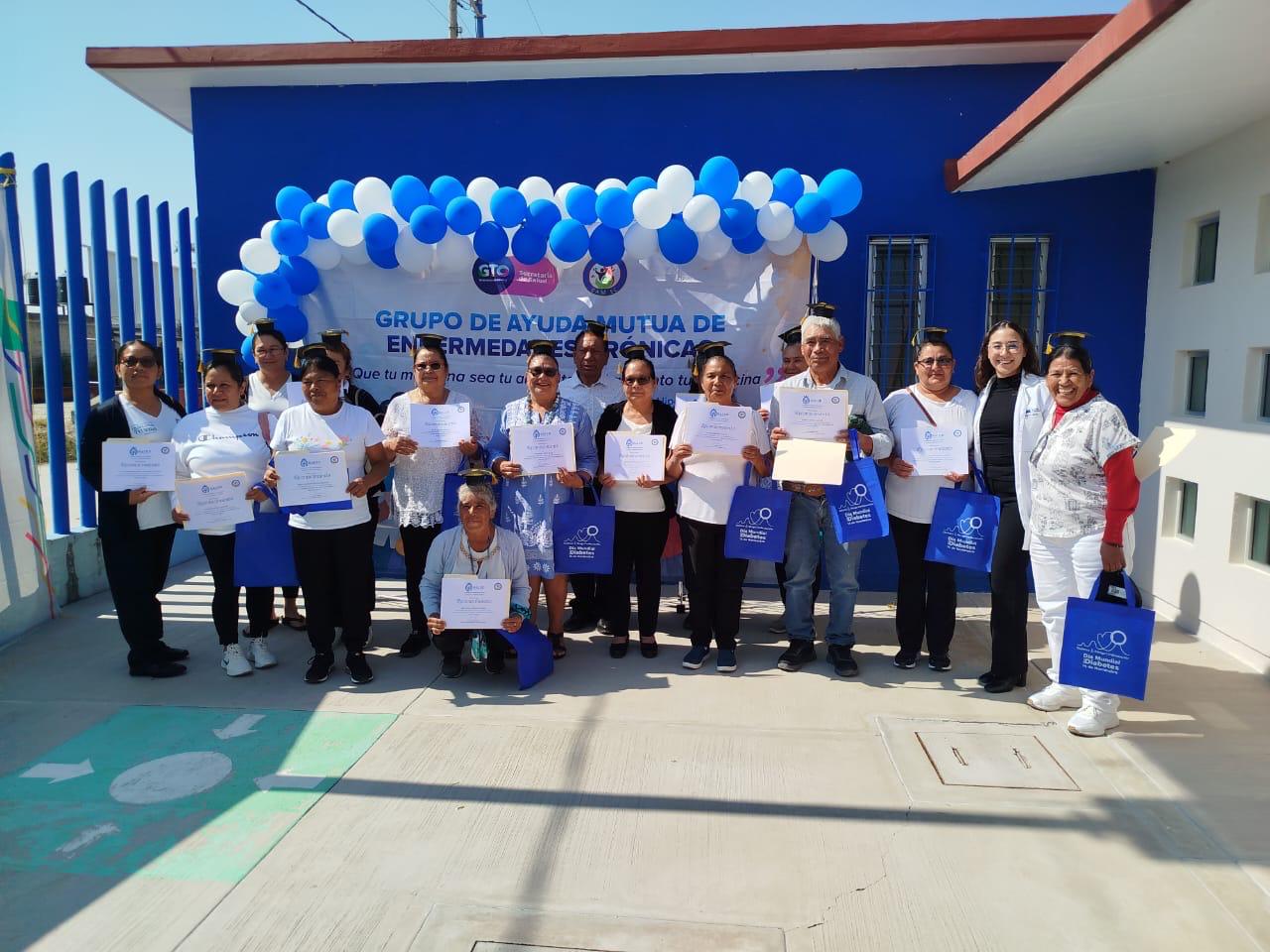SSG forma Grupo de Ayuda Mutua de pacientes con varias comorbilidades en el municipio de Jerécuaro.