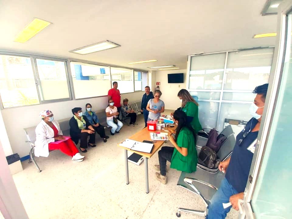 SSG atiende a personas que padecen diabetes