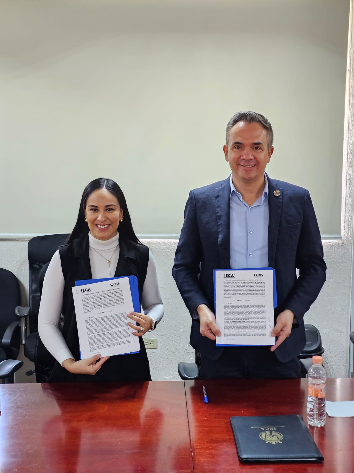 Fortalecen IECA y la UPG la formación académica y tecnológica de estudiantes