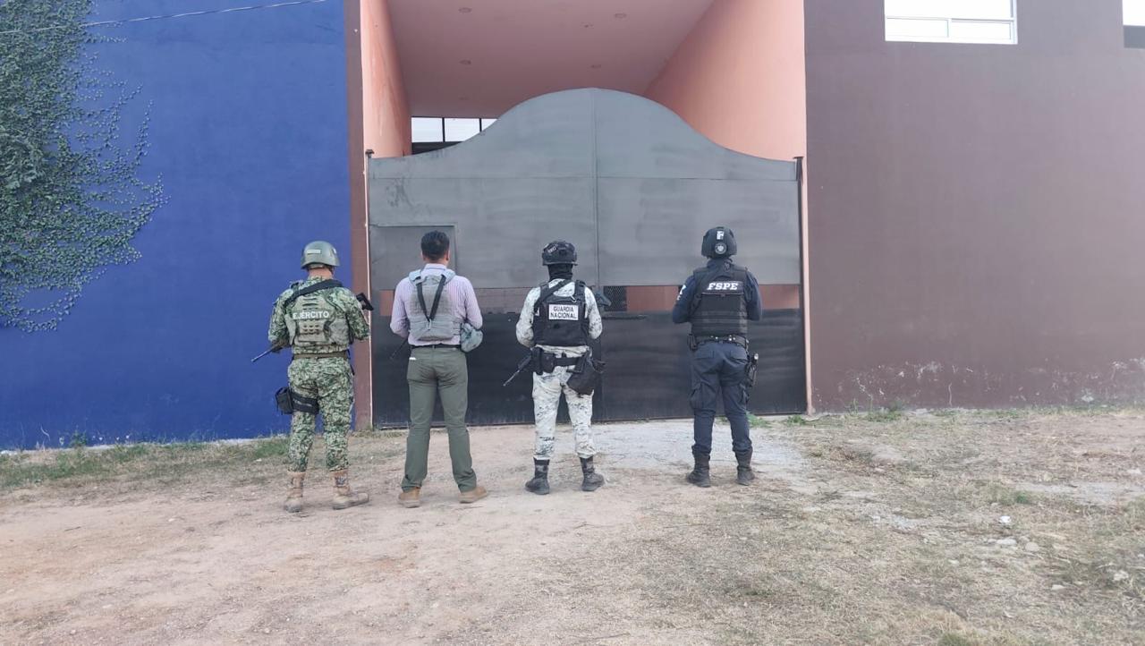 Cateo en Juventino Rosas: aseguran tractocamiones y mercancía