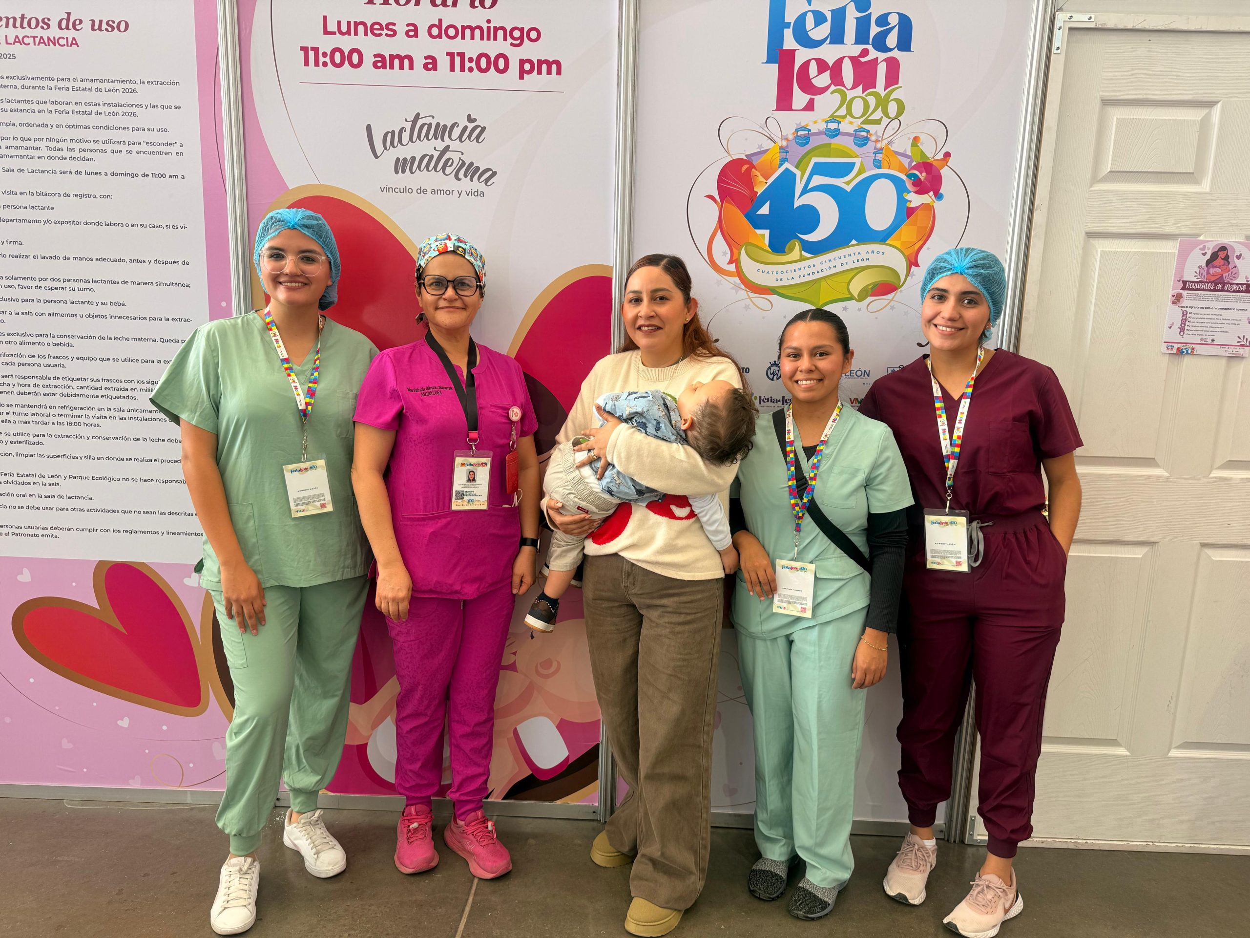 SSG impulsa Salas de Lactancia Materna en la Feria de León.