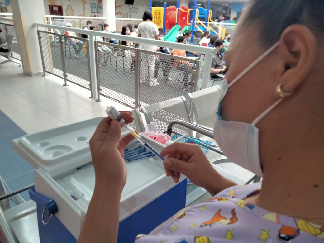 SSG aplica en sus Centros de Salud más de un millón de dosis de vacunas por temporada invernal.