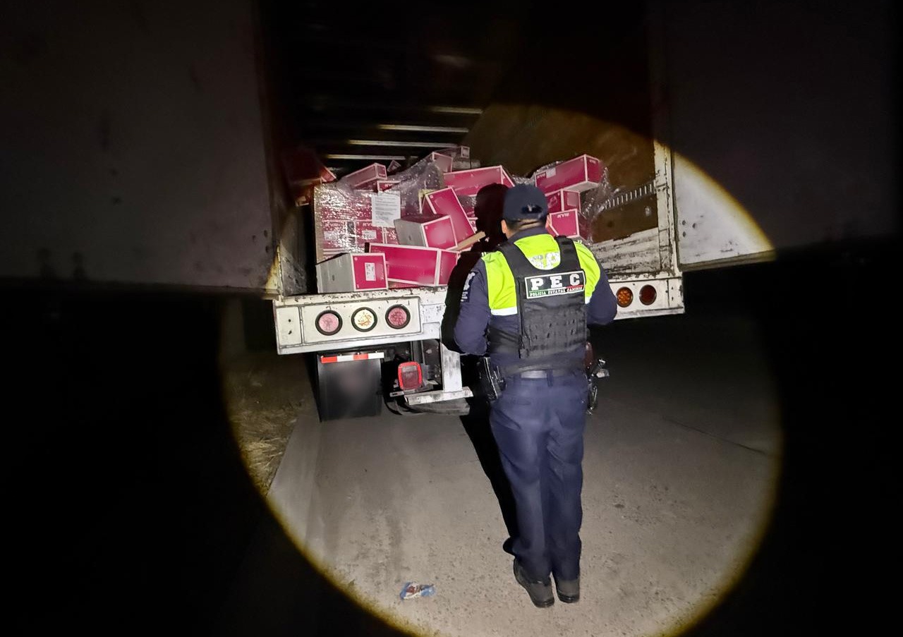 Asegura Secretaría de Seguridad y Paz vehículo con reporte de robo y recupera autopartes en Celaya