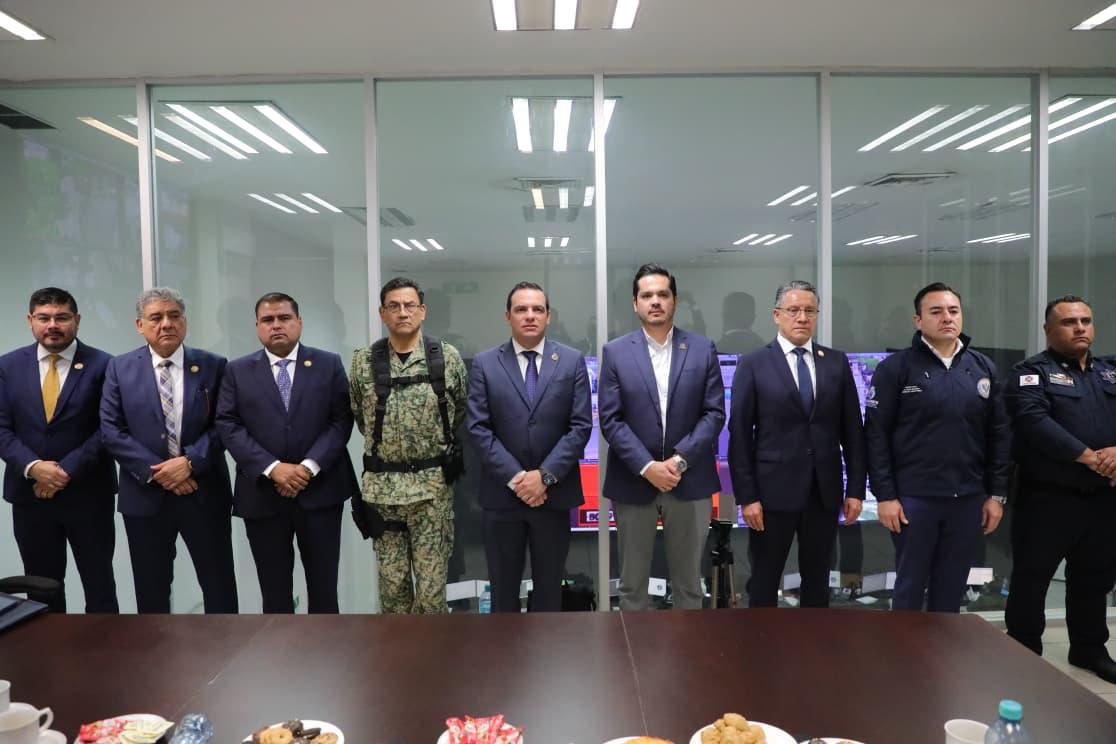 Refuerzan coordinación estatal, federal y municipal para fortalecer la seguridad en Salamanca