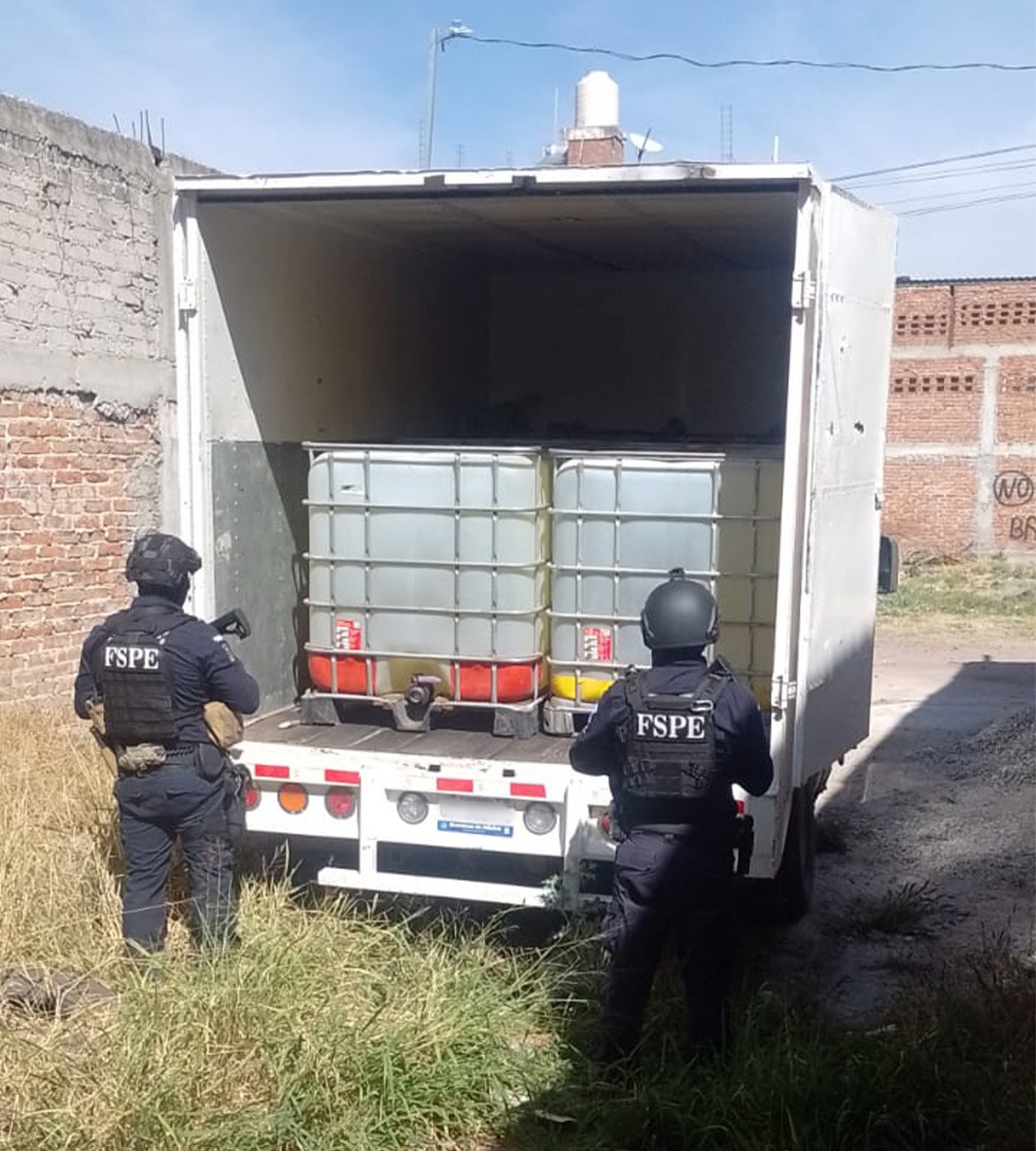 Asegura FSPE 17 mil litros de hidrocarburo en Villagrán