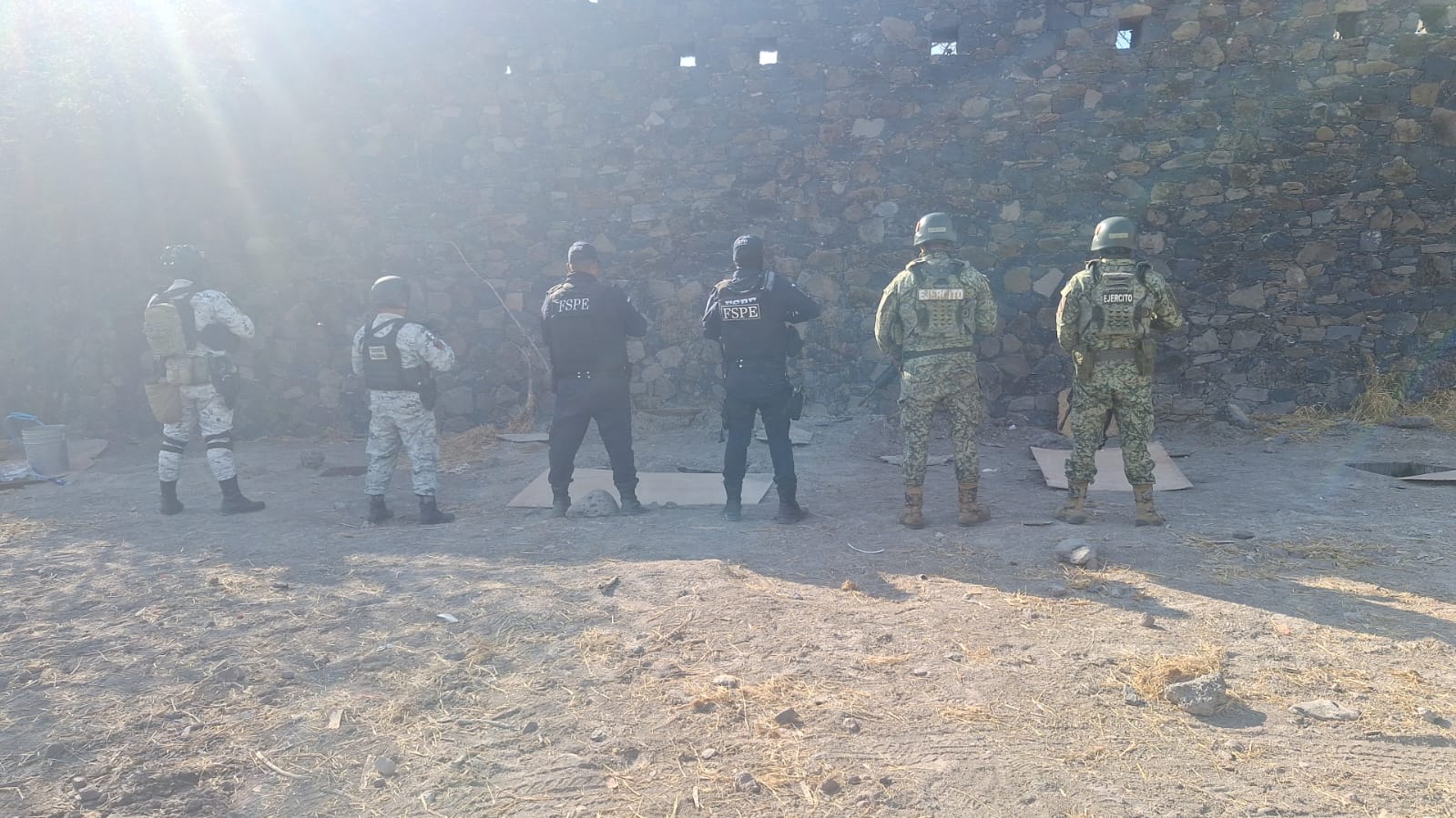 Aseguran FSPE y autoridades federales 50 mil litros de hidrocarburo en Villagrán