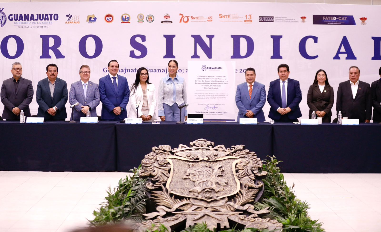 Avanza Guanajuato hacia una democracia sindical plena: Libia Dennise