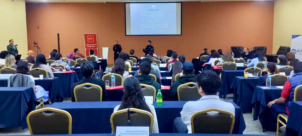 Romper la cadena del delito: Escuadrón Antiextorsión comparte herramientas preventivas en León   