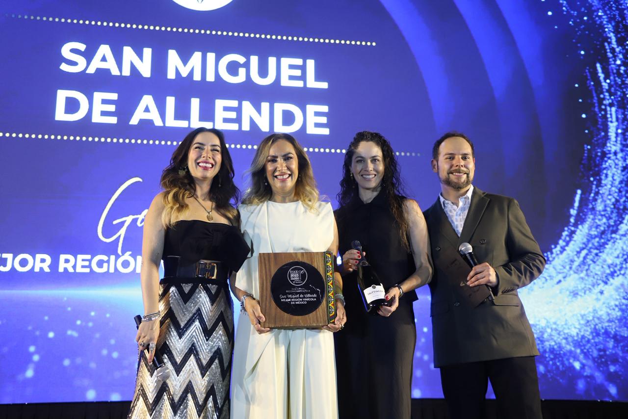 Guanajuato abre nuevos caminos en los Food and Travel 2025 como ganador nacional en enoturismo