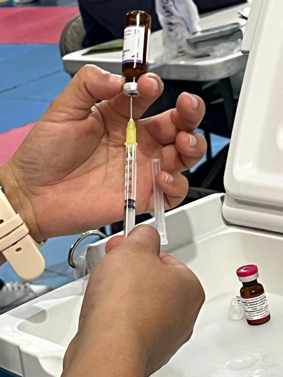 Guanajuato aplica 988 mil 506 vacunas contra el sarampión.