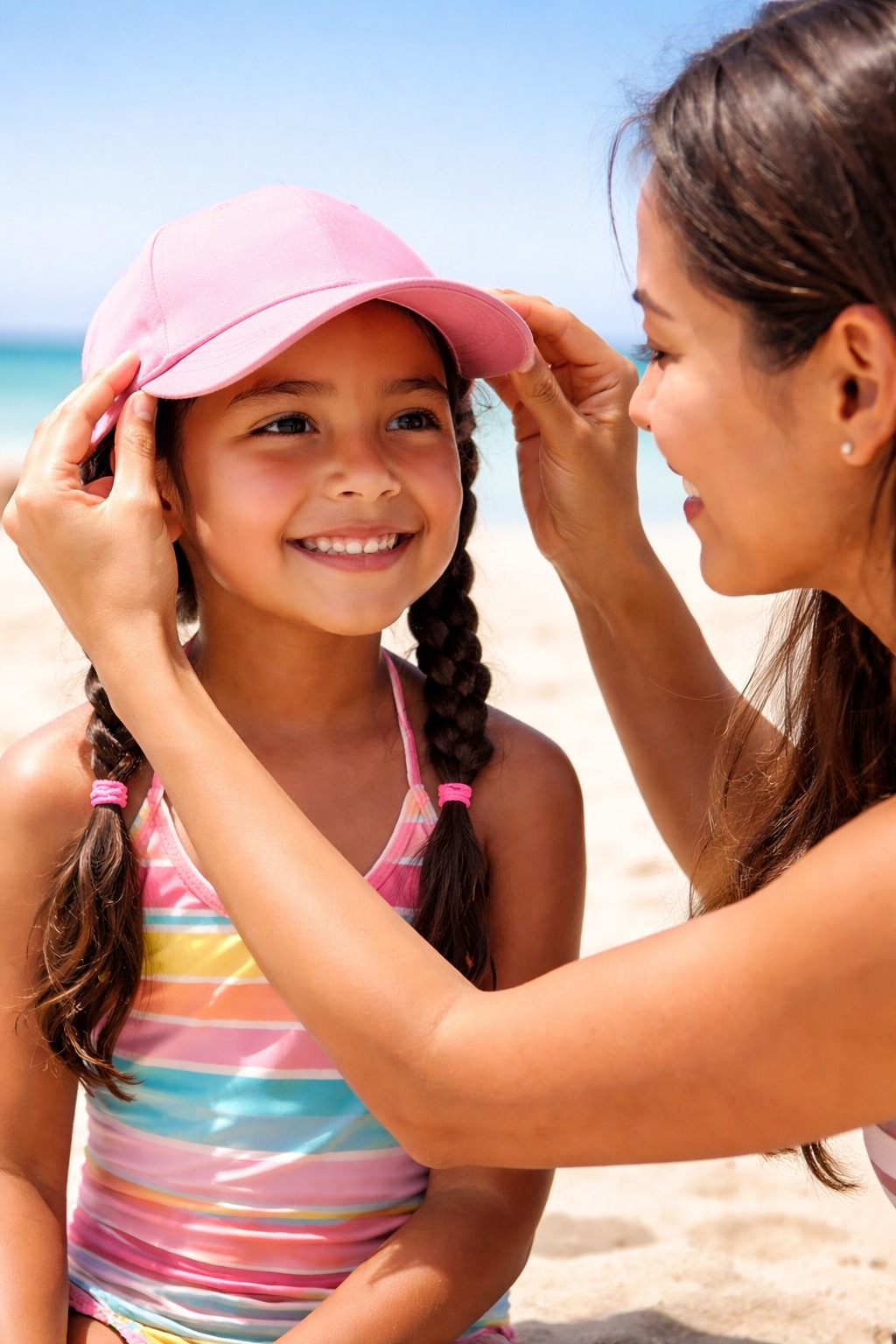 SSG exhorta a proteger de quemaduras en la piel a niños y niñas en temporada de calor.