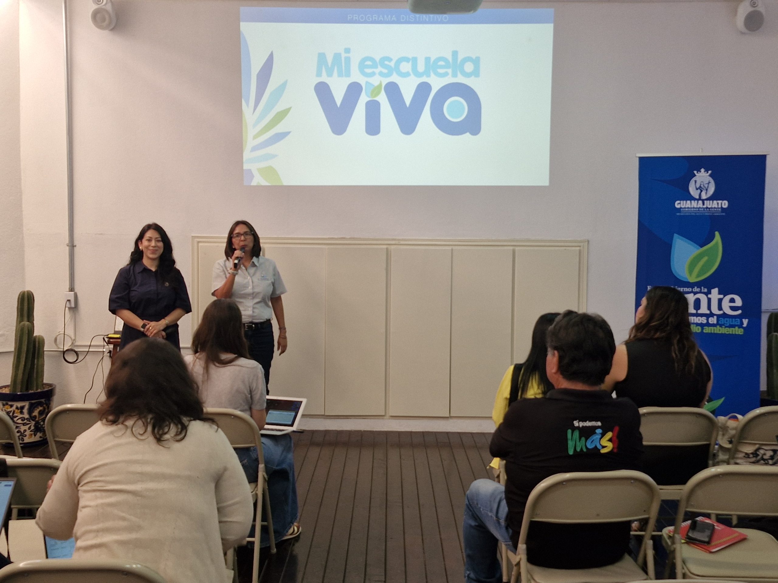 Promueven iniciativa hídrico-ambiental “Mi Escuela Viva”