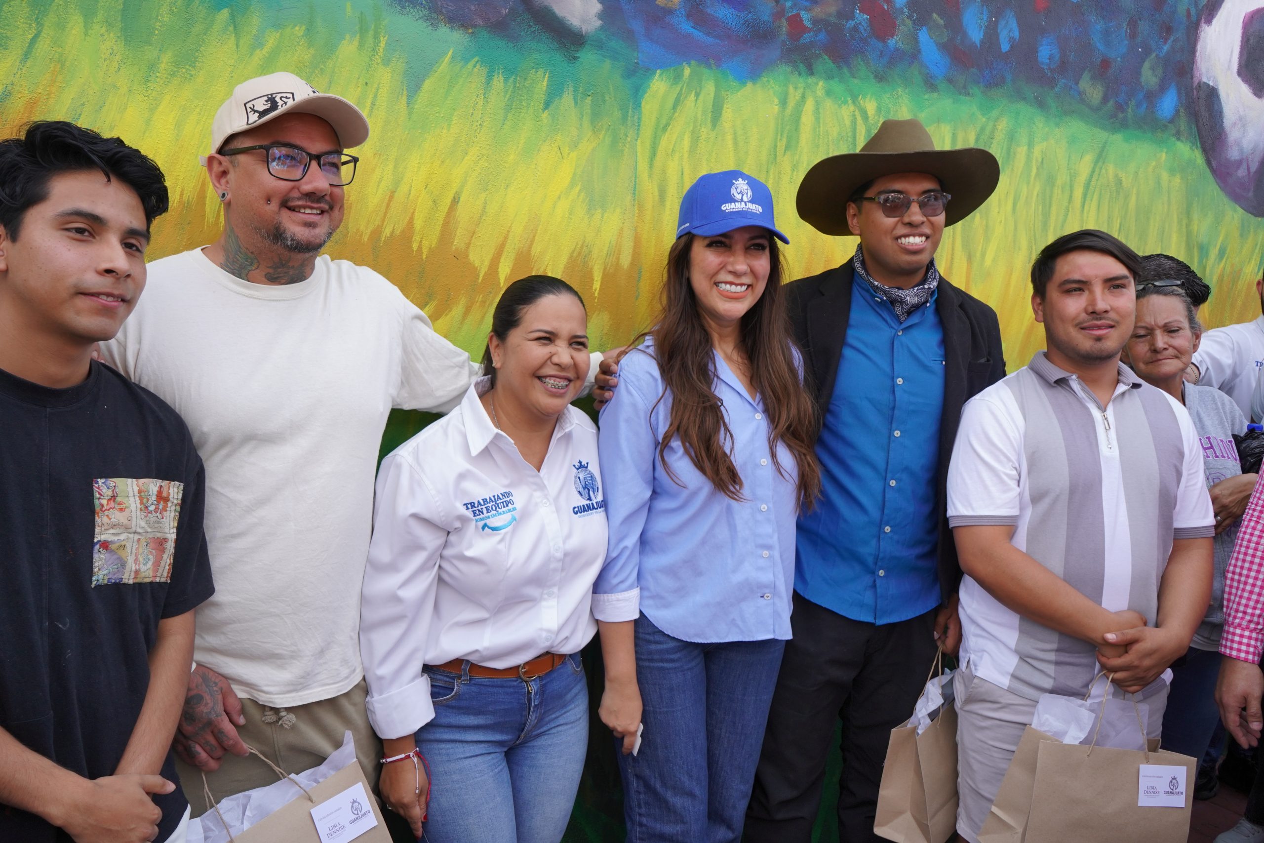 Arranca “Mi Equipo es Guanajuato” con la develación del primer mural “Grafigol” en León