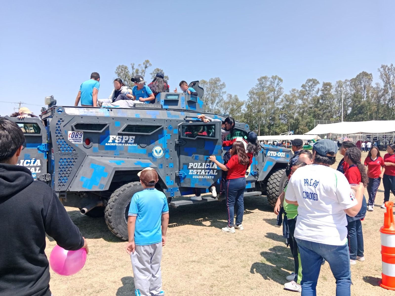 Policías más cerca de la gente: Secretaría de Seguridad y Paz comparte su labor en Coroneo