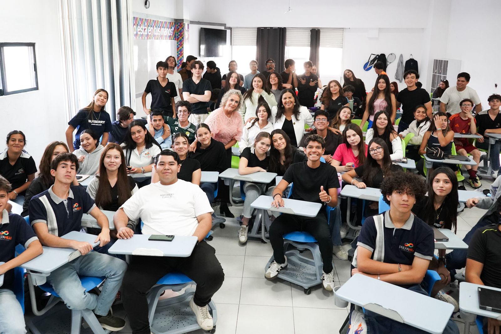 Juventudes Guanajuato impulsa liderazgo y participación estudiantil de Prepa Hills