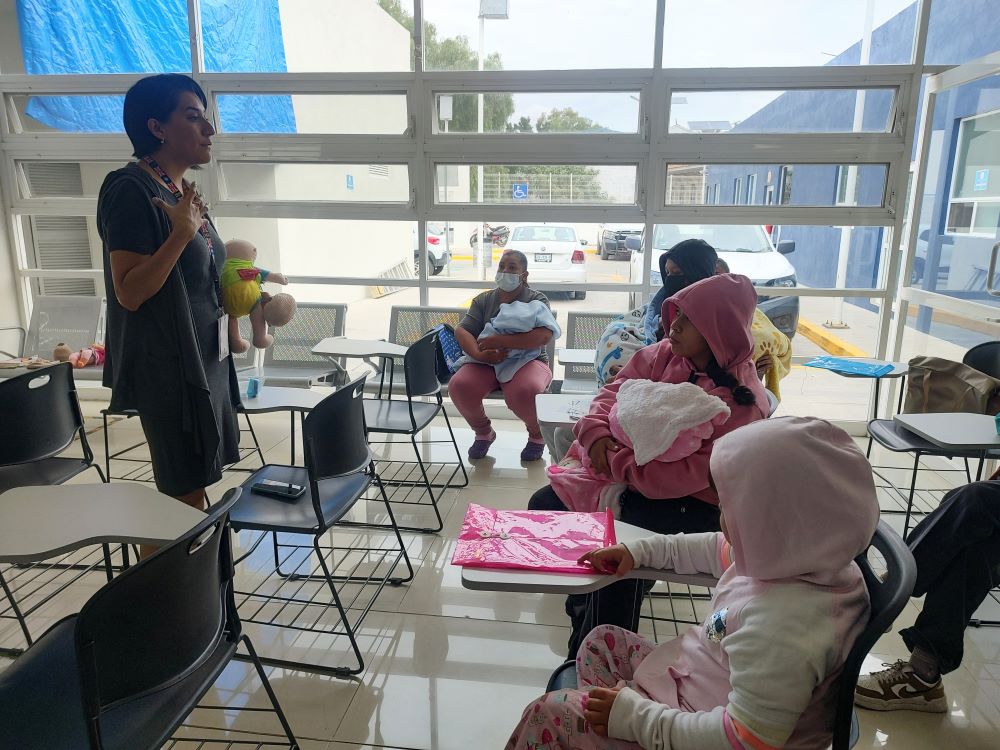 SSG fomenta una atención obstétrica libre de violencia.