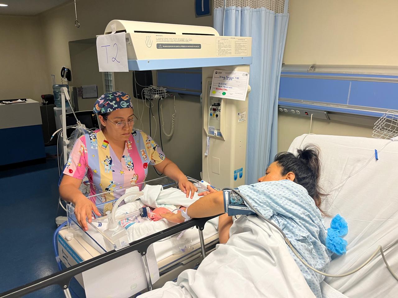 Nacen trillizos en el Hospital Materno Irapuato.