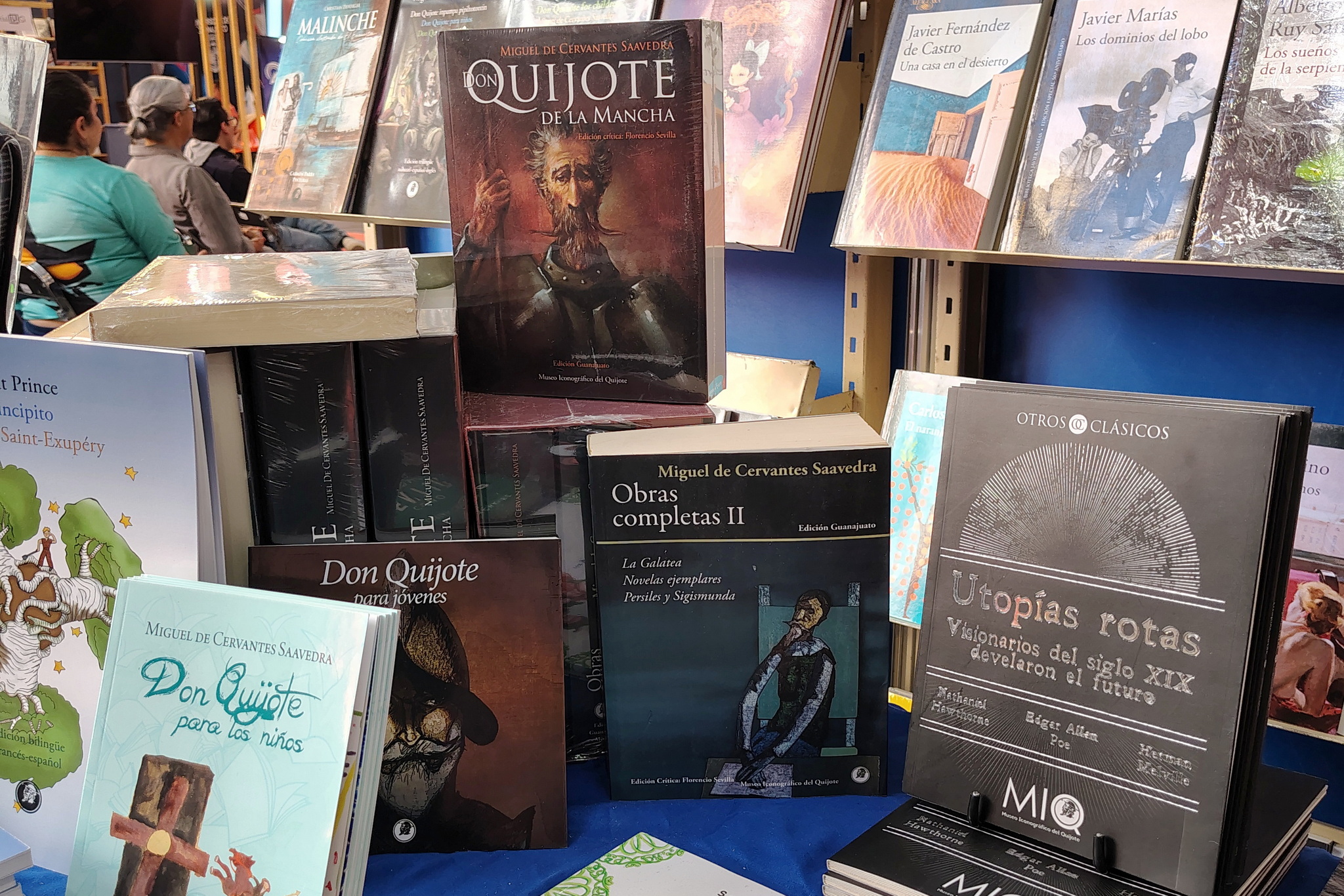 Con los títulos más representativos de su sello editorial y una tercia de actividades infantiles, el Museo Iconográfico del Quijote se hace presente en la 3ª Feria Internacional del Libro de San Miguel de Allende (FILSMA) iniciada este viernes.