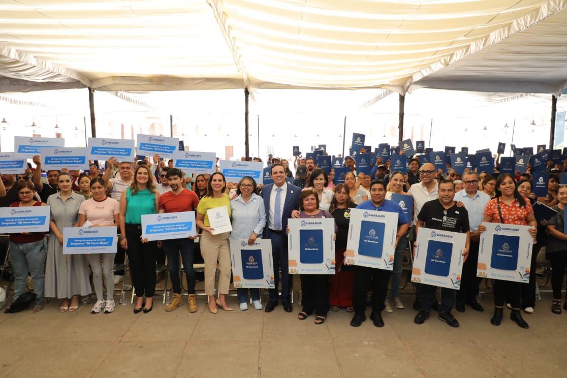 Fortalece el Gobierno de la Gente la certeza jurídica en la vivienda familiar. 
