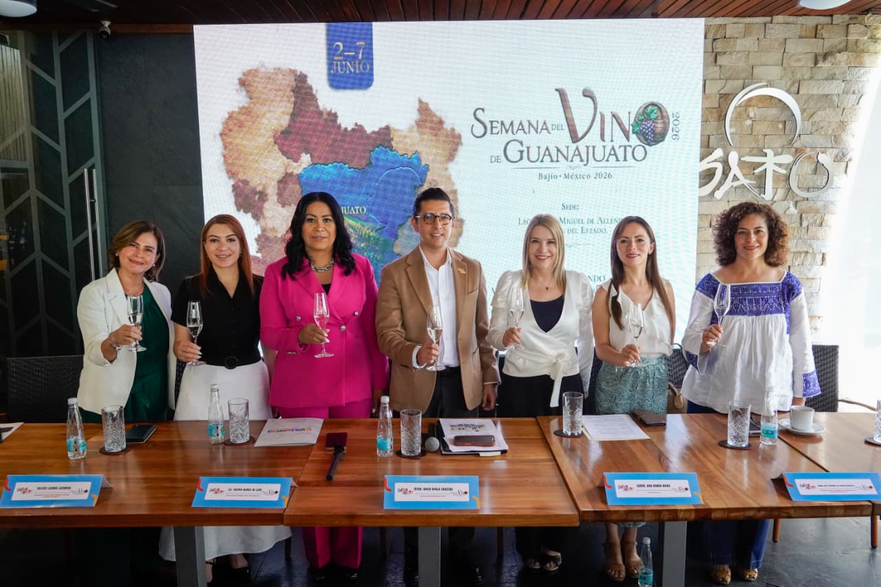 Guanajuato presenta la Semana del Vino 2026 con enoturismo, gastronomía e identidad