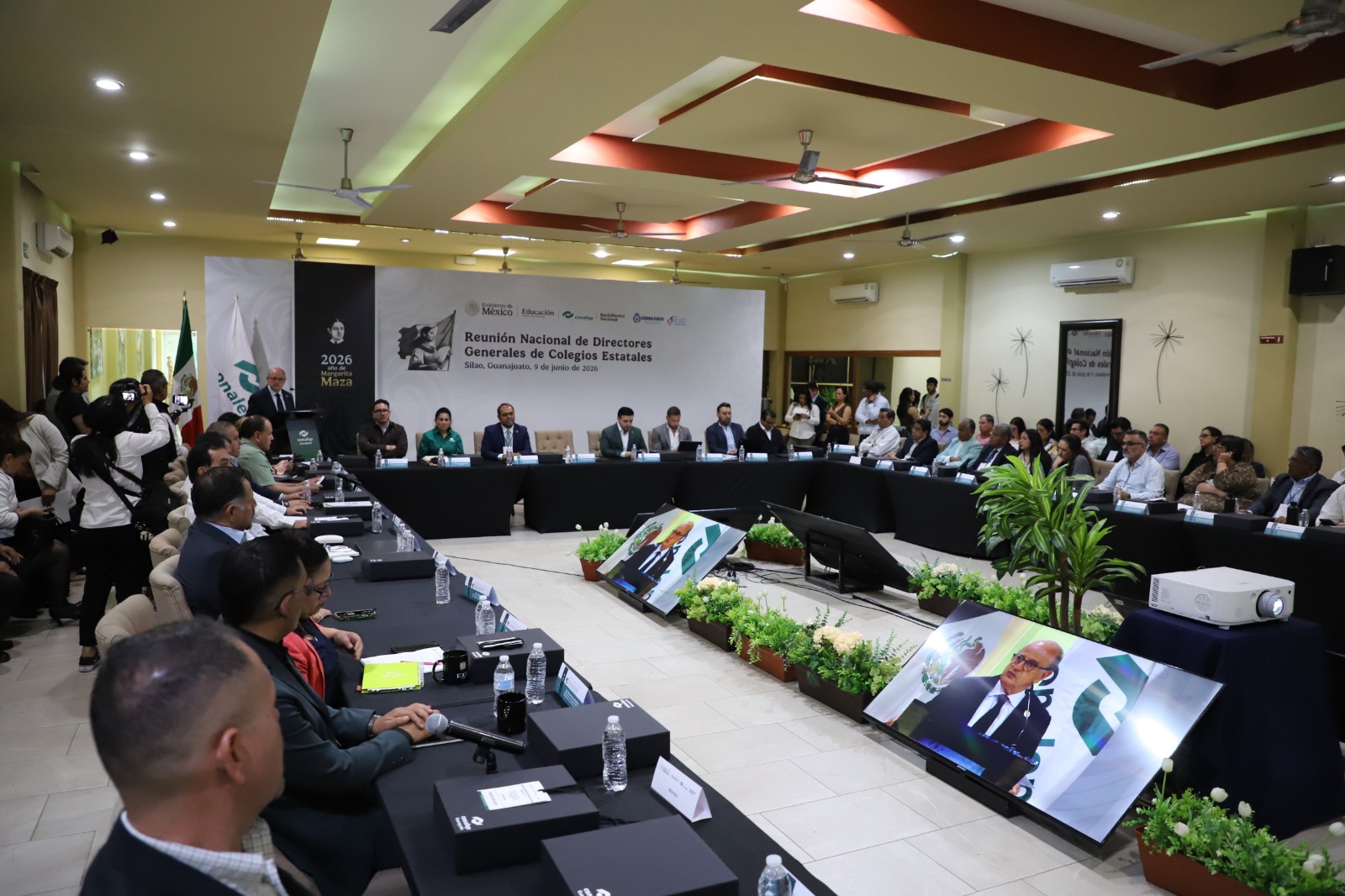 Guanajuato reúne a líderes educativos del país en la 1ª.  Reunión Nacional de Directores Generales de CONALEP 2026