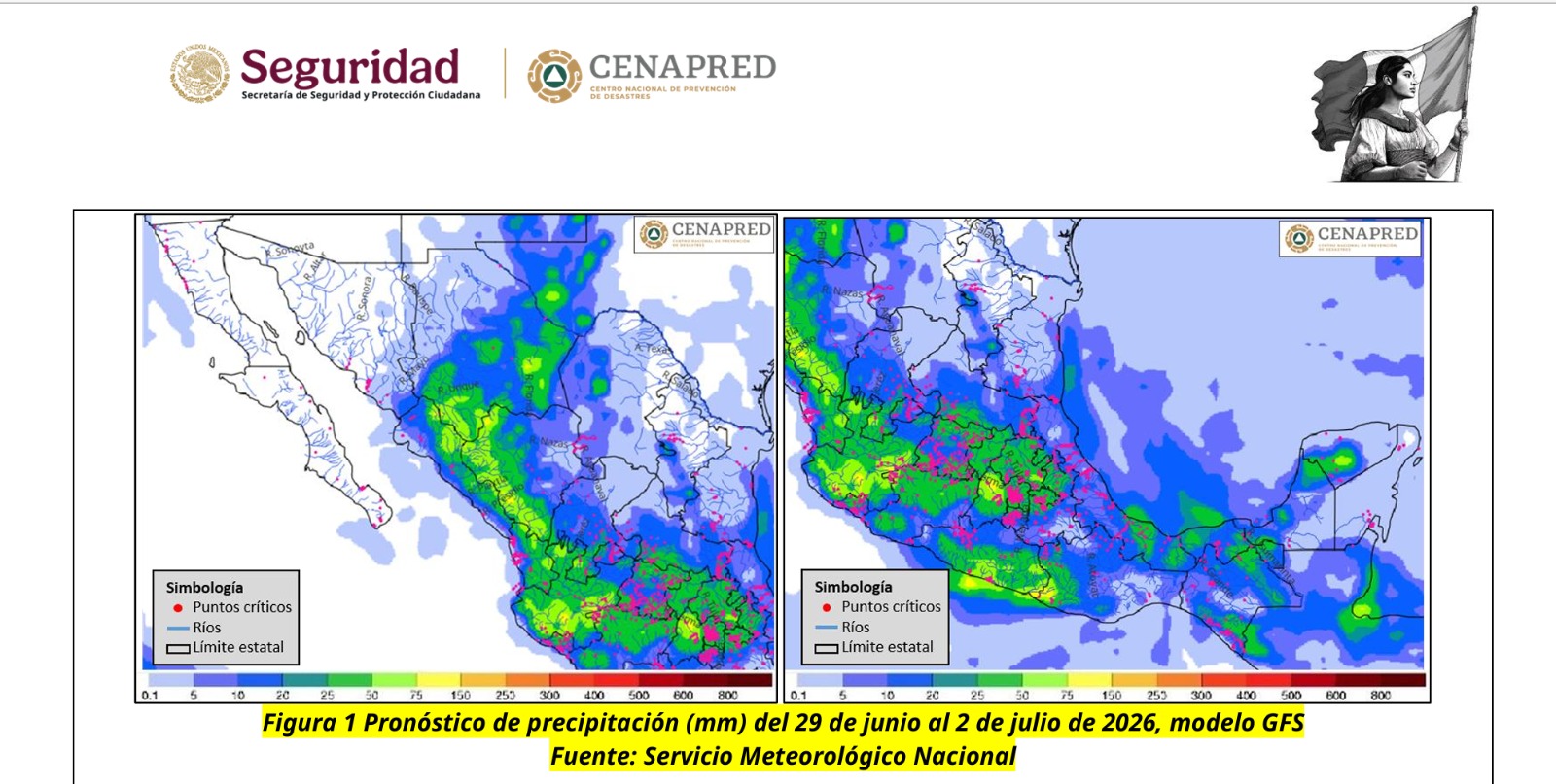 Exhorta Coordinación Estatal de Protección Civil a mantener medidas preventivas ante posibles lluvias intensas en Guanajuato