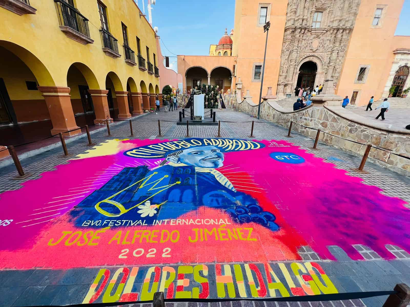 Así recibe Dolores Hidalgo C.I.N., a los aficionados y visitantes durante la Fiesta Más Grande del Futbol