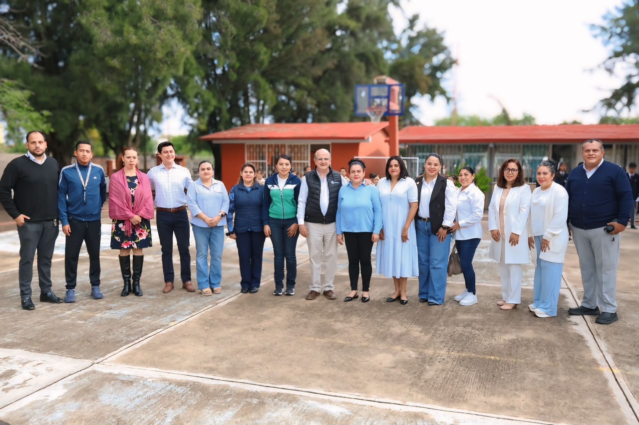 Lleva Secretario de Educación gira de trabajo a Manuel Doblado; anuncian nuevo Bachillerato Integral Guanajuato