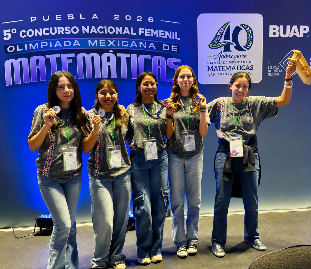 Talento guanajuatense brilla en la Olimpiada Nacional Femenil de Matemáticas