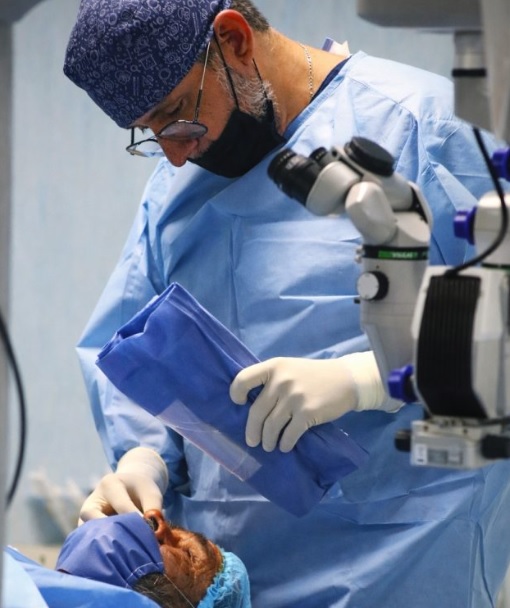SSG realiza jornada de valoraciones de lente intraocular en Valle de Santiago.