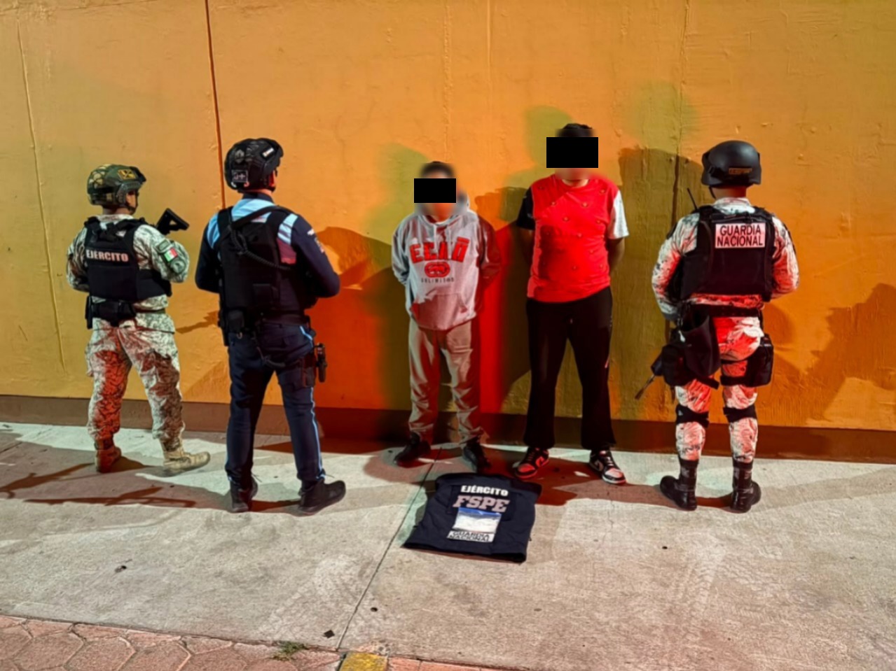 Aseguran FSPE 638 dosis de droga y detienen a dos personas en San Miguel de Allende