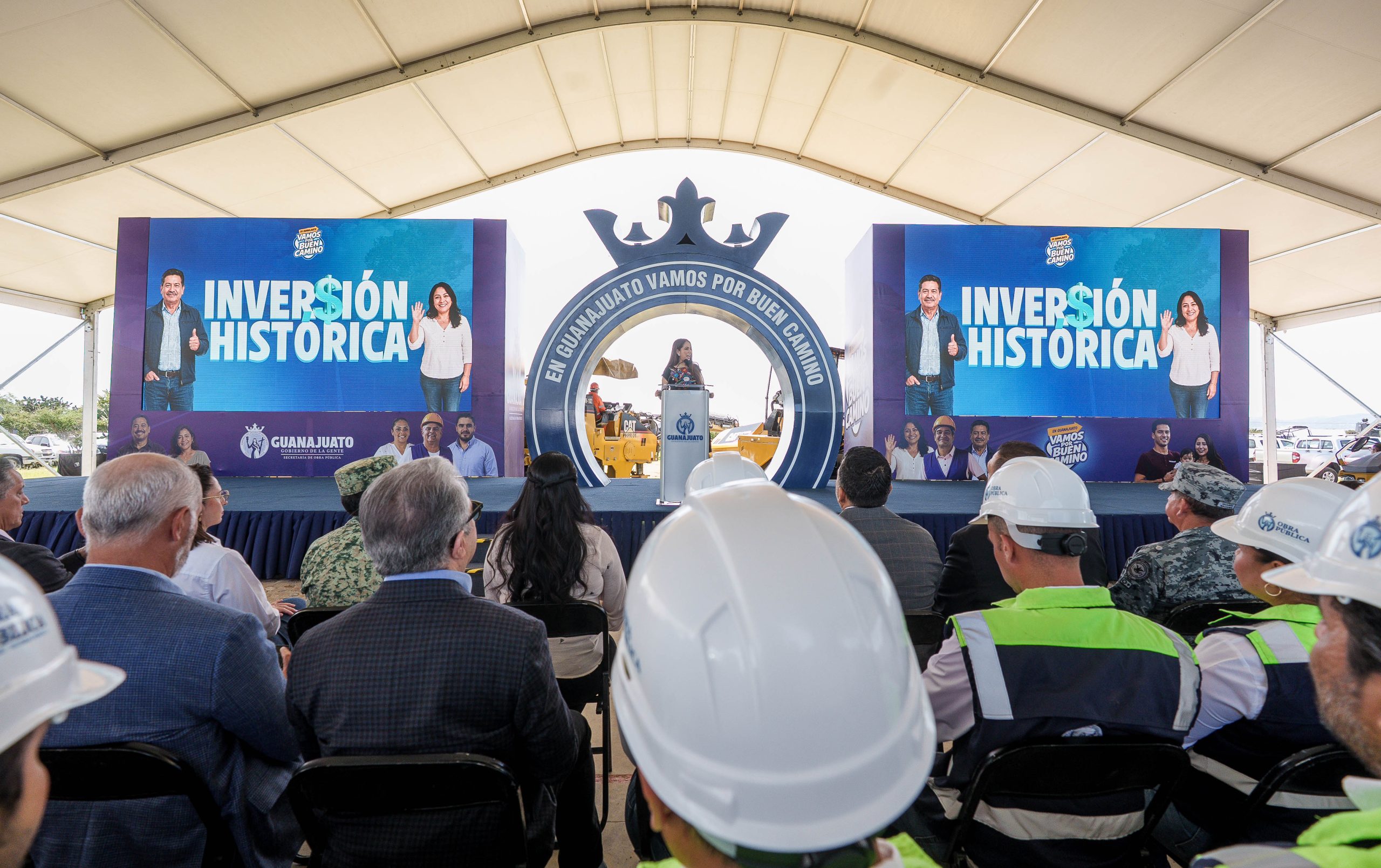 En Guanajuato Vamos Por Buen Camino; Gobernadora presenta programa de conservación de carreteras 2026