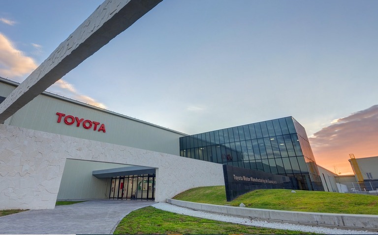 Toyota refrenda su compromiso con Guanajuato, la planta de Apaseo el Grande mantiene producción