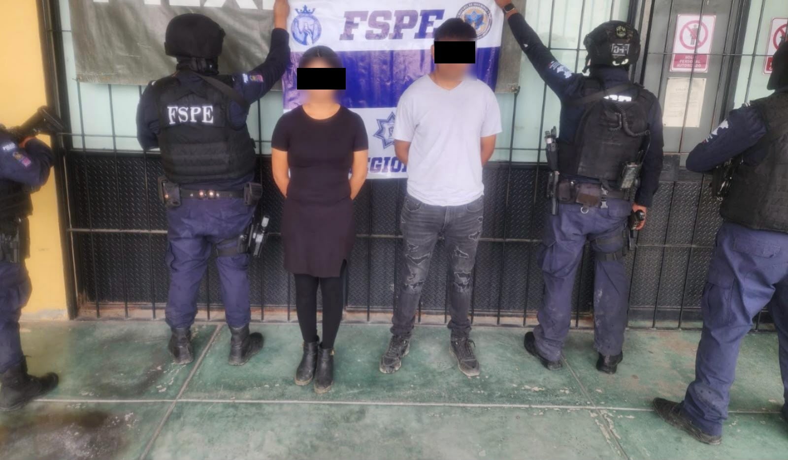 Detienen FSPE a dos personas y recuperan tractocamión con reporte de robo en San Diego de la Unión