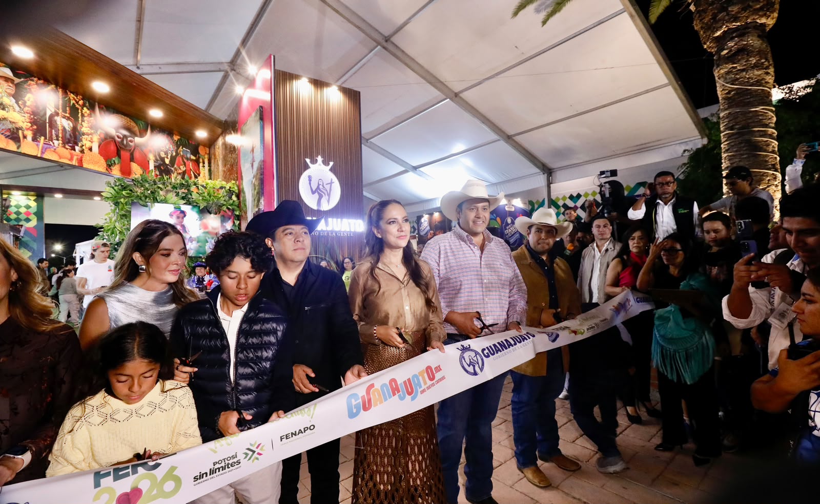 Inaugura Gobernadora Pabellón Guanajuato en la Feria Nacional Potosina