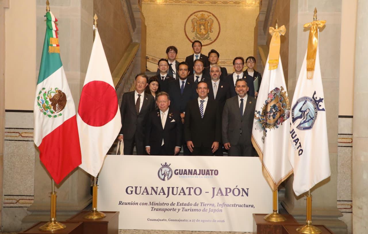 Fortalecen lazos de confianza y amistad Guajuato - Japón