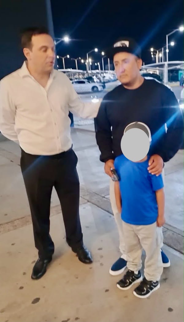 Liam y su papá Víctor ya están de regreso en Guanajuato