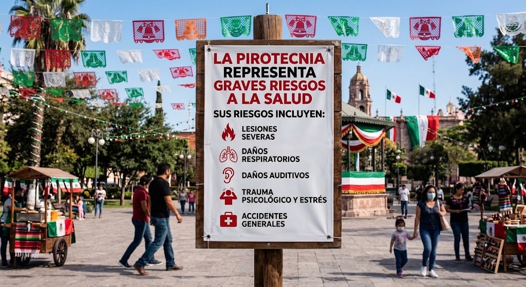 SSG llama a evitar el uso de pirotecnia durante las Fiestas Patrias.