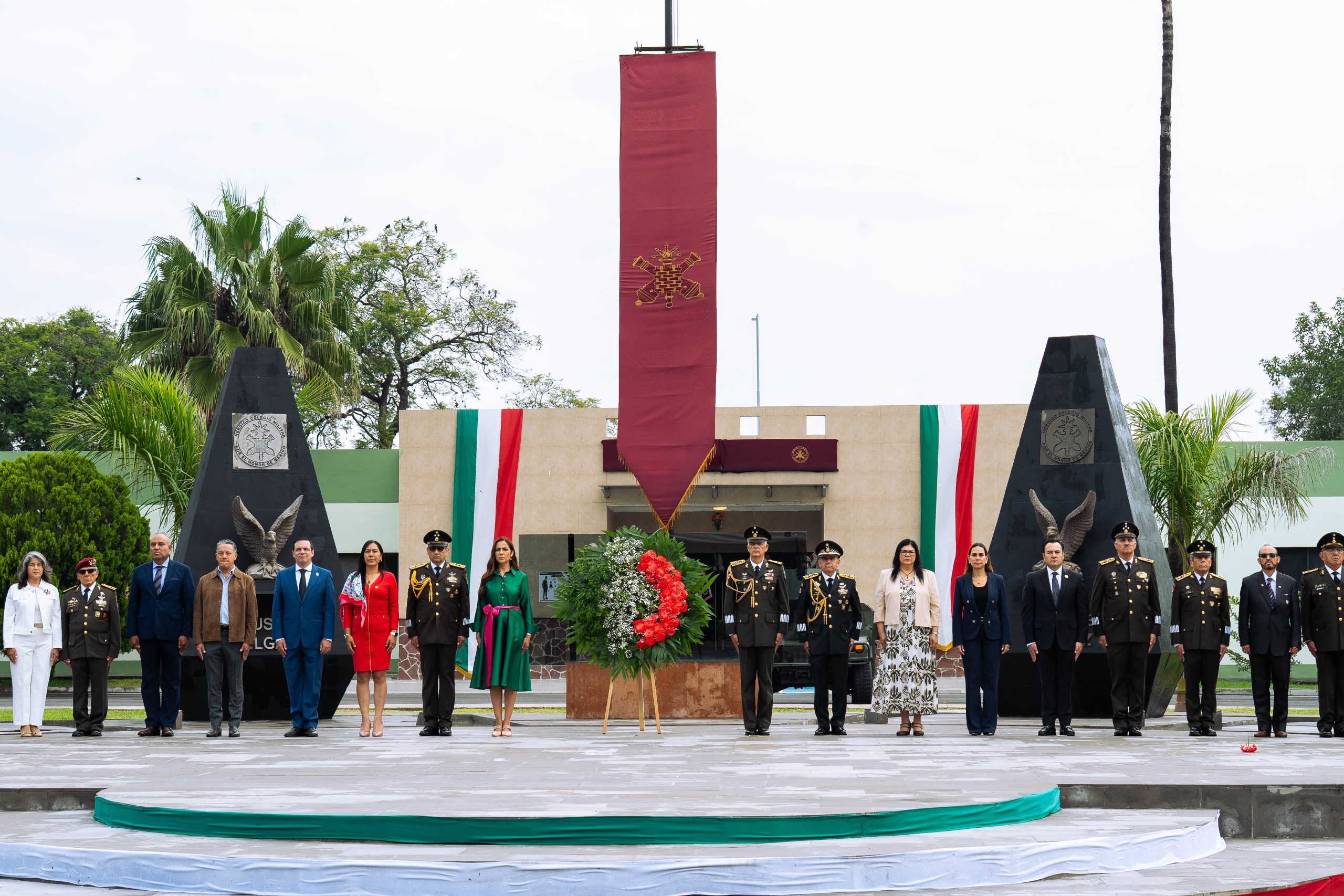 Participa Gobernadora en Ceremonia Cívica Solemne por el CLXXIX Aniversario de Gesta Heroica de los Niños Héroes