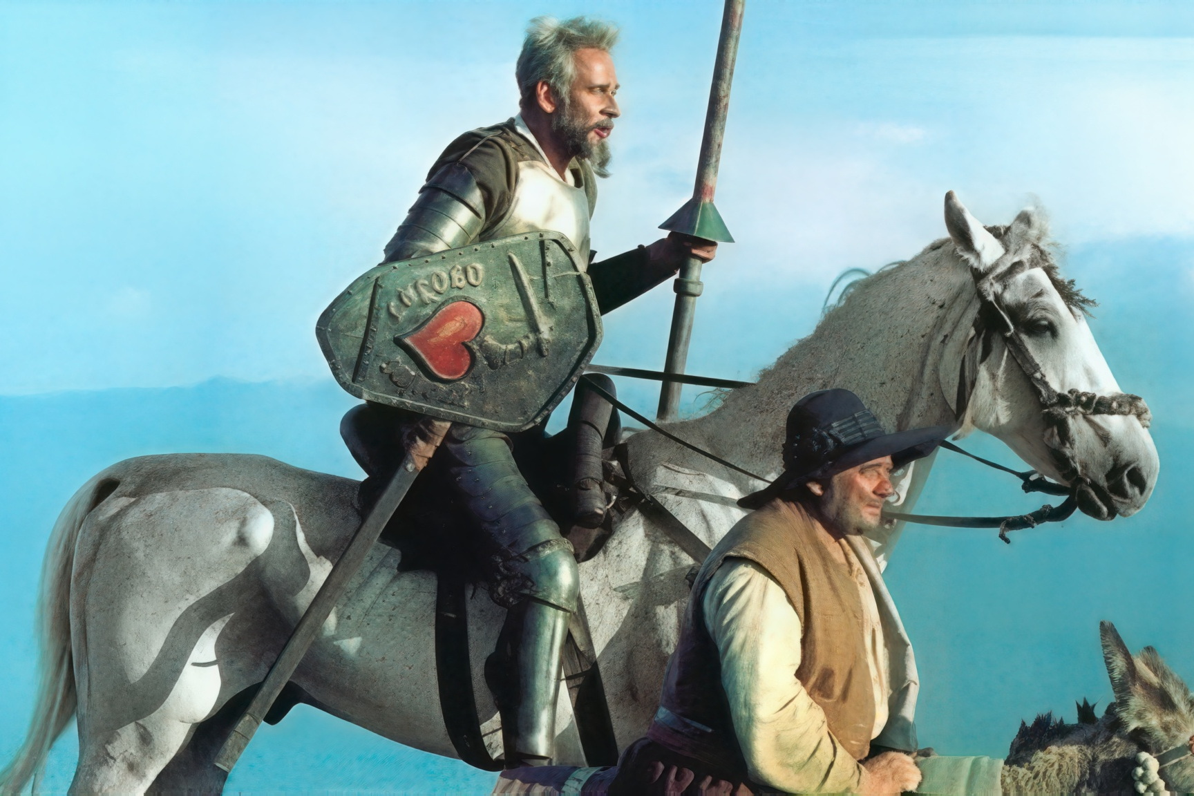 Fotograma de ,a película Don Quijote, de Grigori Kozintsev.