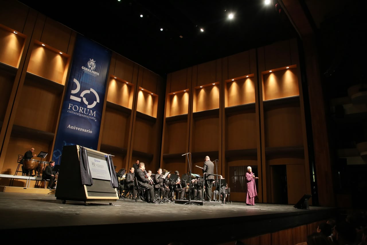 Conmemoran 20 Años del Forum Cultural Guanajuato; “Vamos por veinte años más de arte y cultura”: Gobernadora.