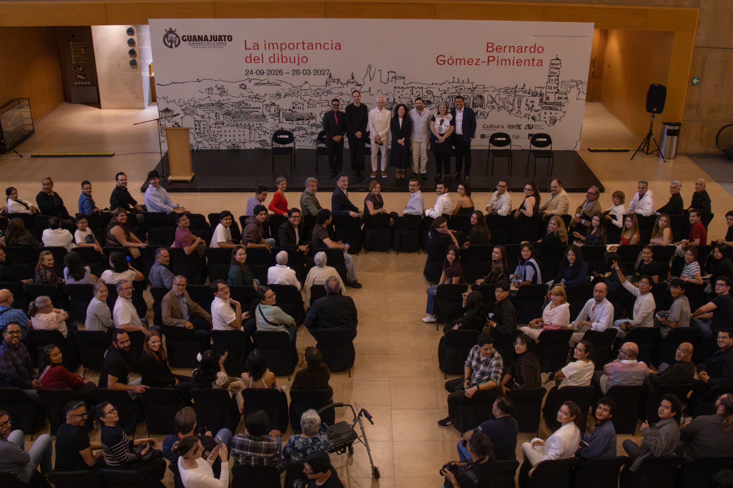 Una línea que se convierte en arquitectura: La importancia del dibujo abre el programa de Artes Visuales del 54 Festival Internacional Cervantino