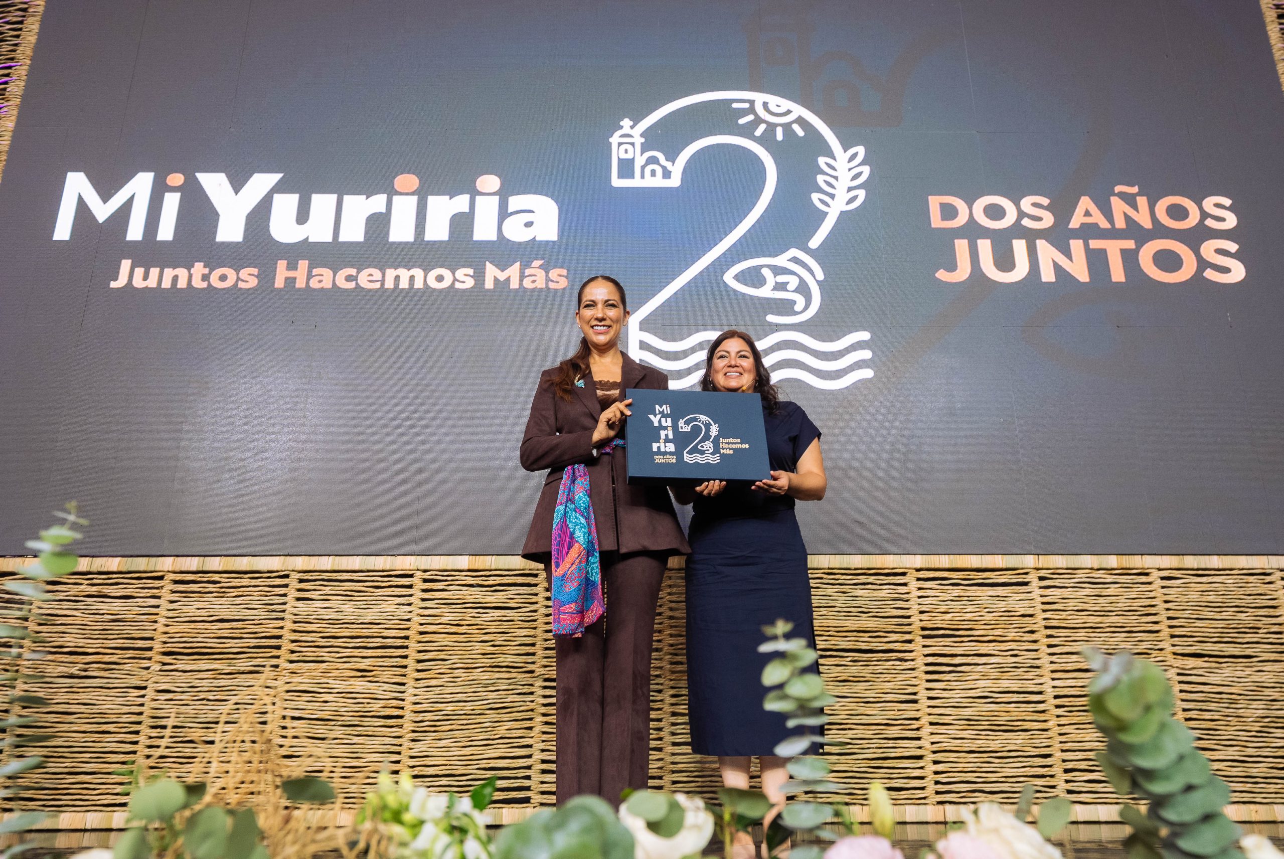 Refrenda Gobernadora su respaldo a las familias yurirenses