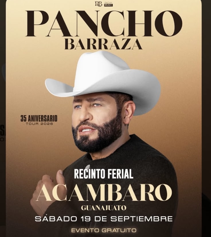 Pancho Barraza se suma a la celebración por los 500 años de Acámbaro