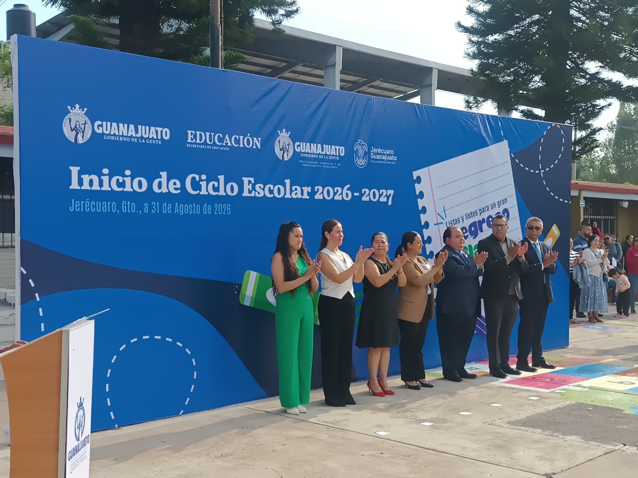 Procuradora Ambiental da inicio al ciclo escolar 2026-2027 en Jerécuaro