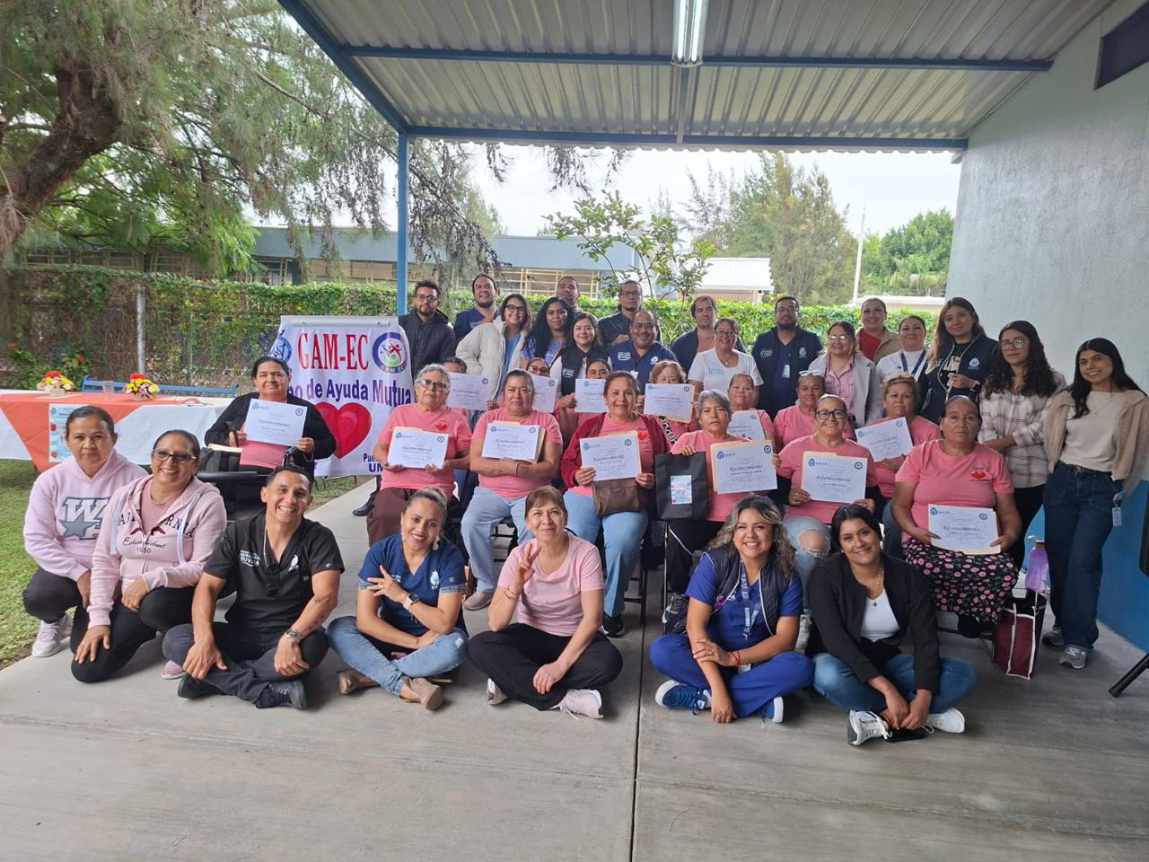 SSG acredita grupo de Ayuda Mutua en Salvatierra para promover el autocuidado.