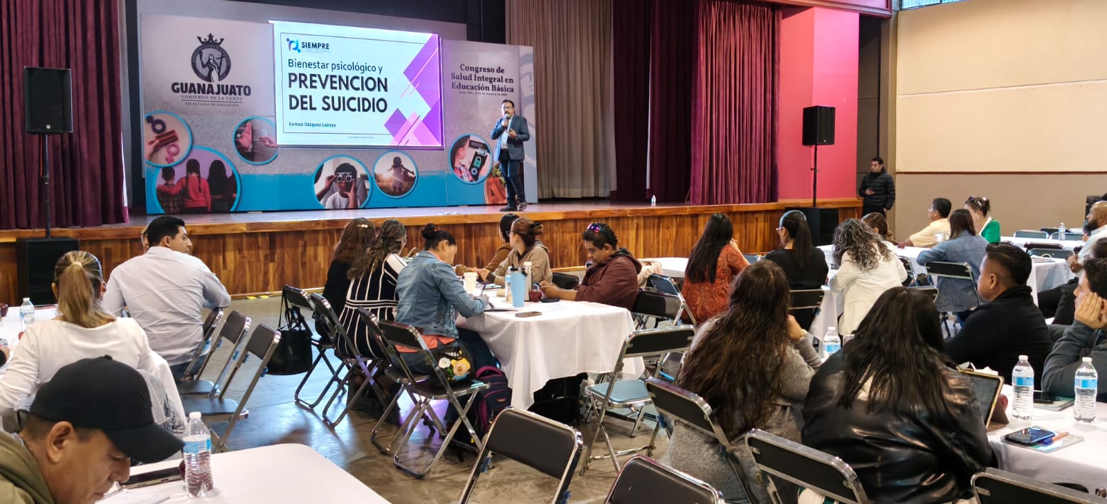 Fortalece SEG el autocuidado y el bienestar escolar con el 3.er Congreso de Salud Integral en Educación Básica
