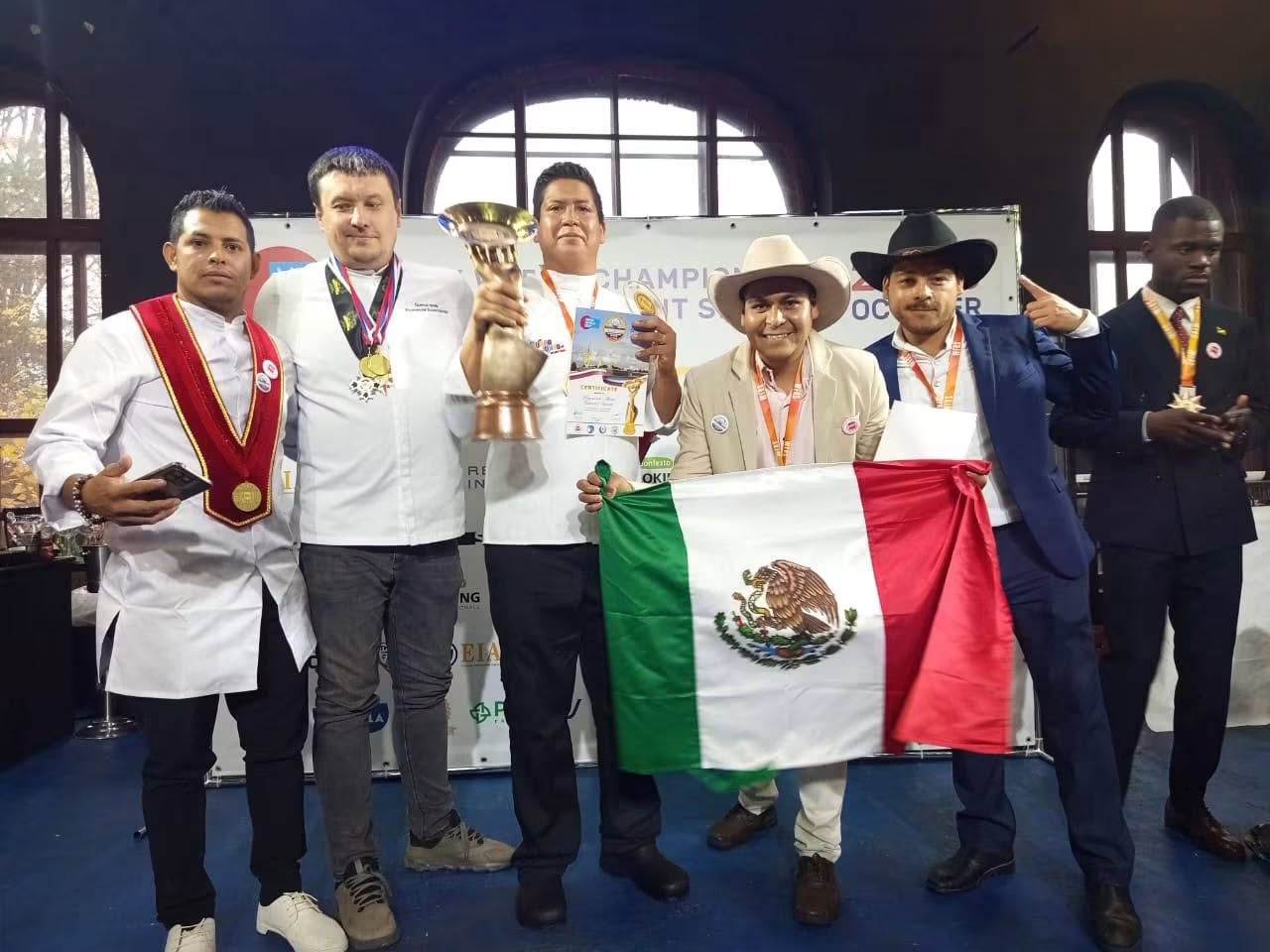 Orgullo Guanajuatense conquista el oro en el Campeonato Mundial de Restaurantes en Rusia