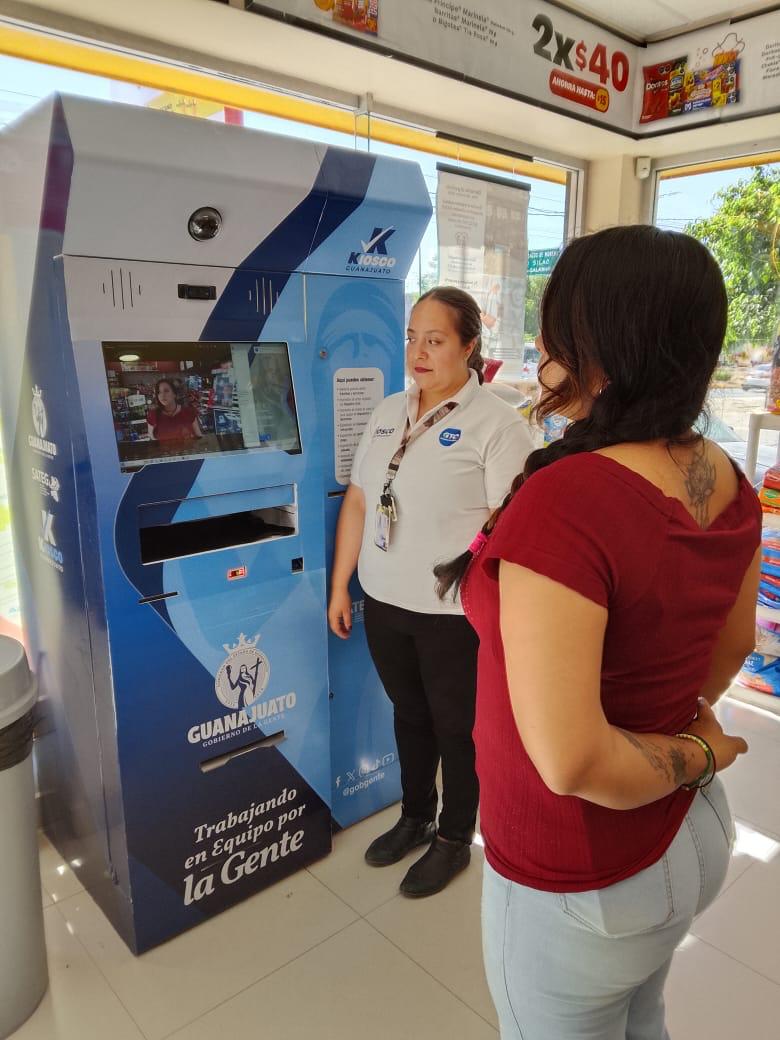 SATEG mantiene protocolos de seguridad y atención en servicios de Kioscos