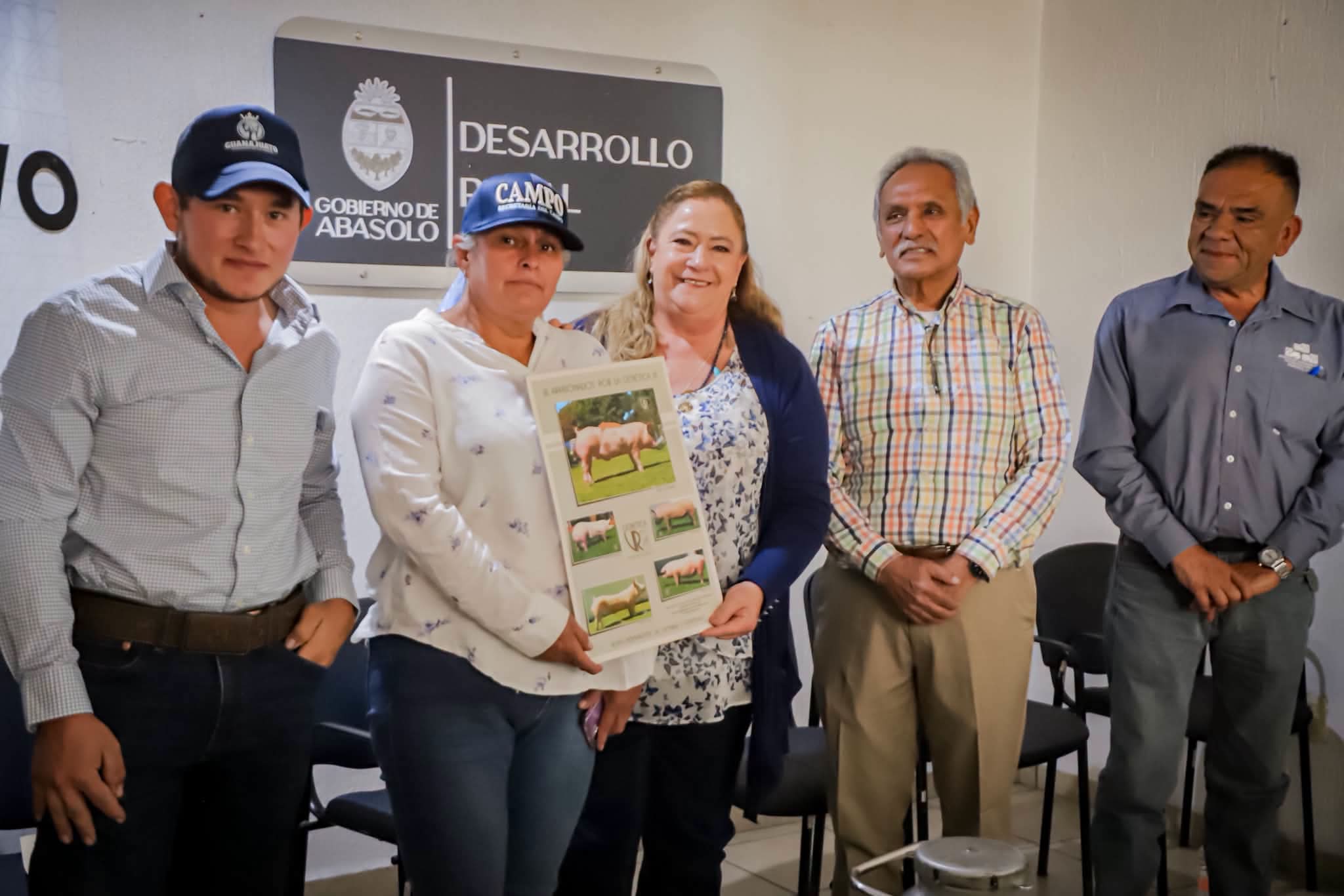 Gobierno de la Gente fortalece la producción pecuaria en Abasolo con el programa Ganado Productivo